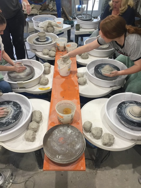 Weekly Class: Pottery/Clay with Wendy Lamar Saturdays - Adults